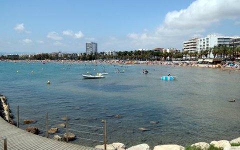 Una de les platges de Salou. FOTO: ACN.