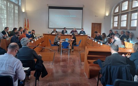 La reunió de l'òrgan de govern que s'ha celebrat al Consell Comarcal del Baix Camp.