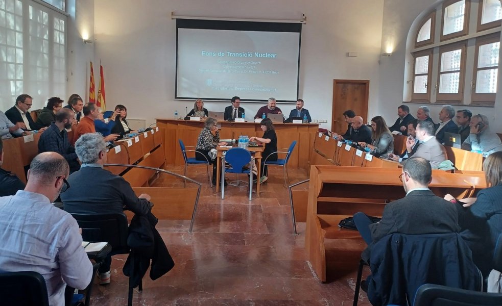 La reunió de l'òrgan de govern que s'ha celebrat al Consell Comarcal del Baix Camp.