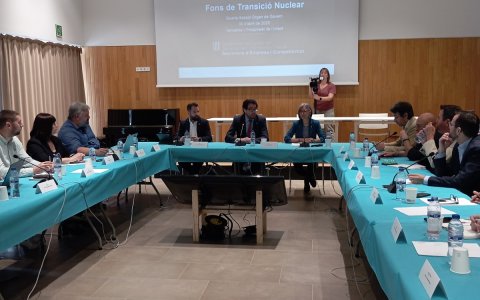La darrera reunió de l'òrgan de govern dels Fons de Transició Nuclear.
